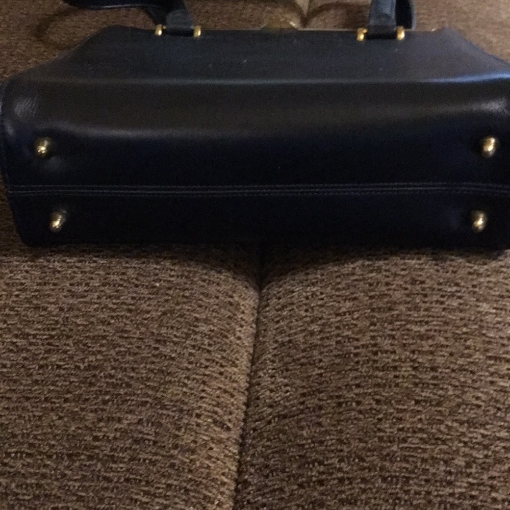 Vintage NY Mayer bag black classy brass - Picture 5 of 6